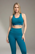 Conjunto legging basic petróleo