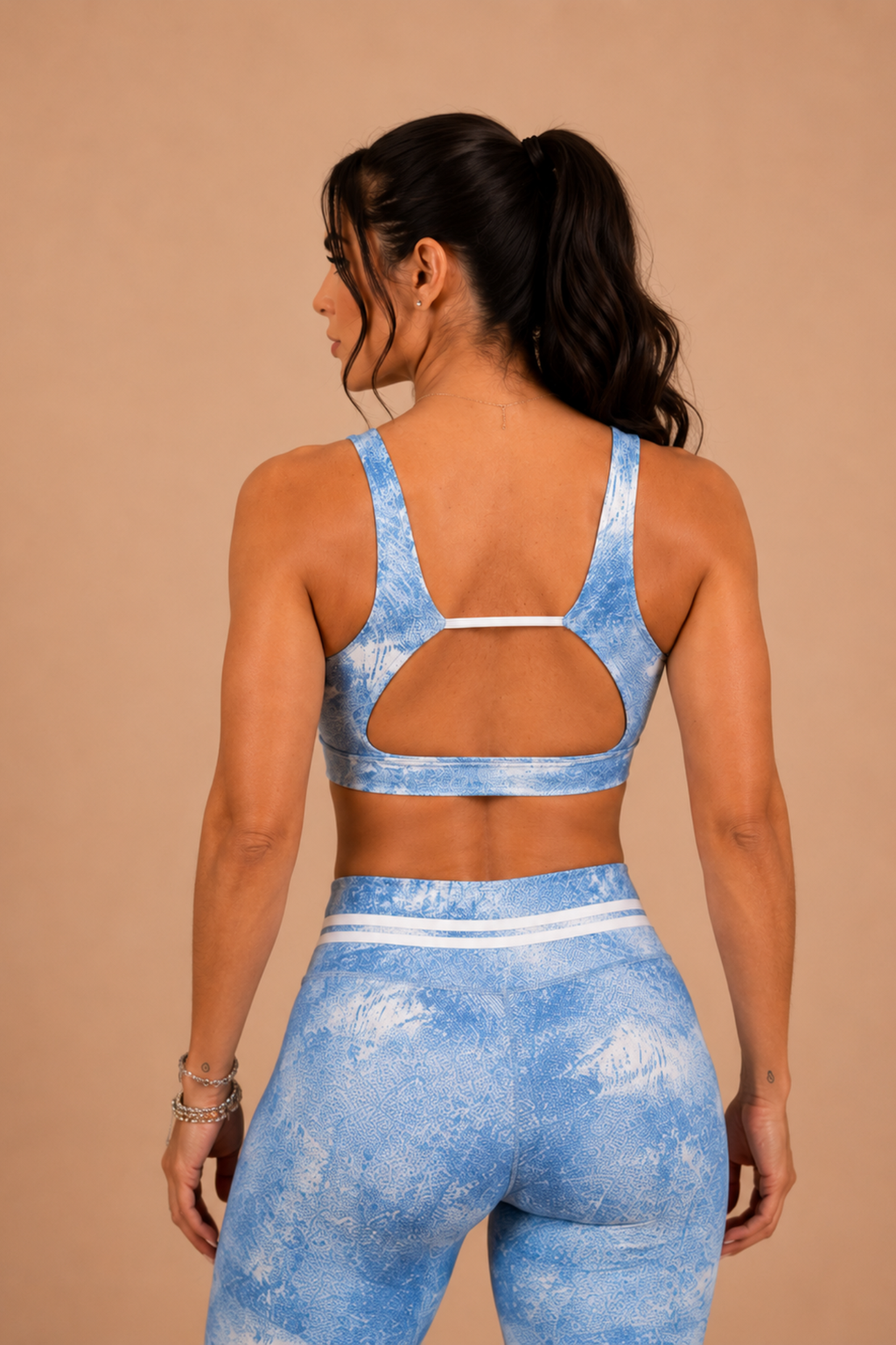 Top Regata fake jeans