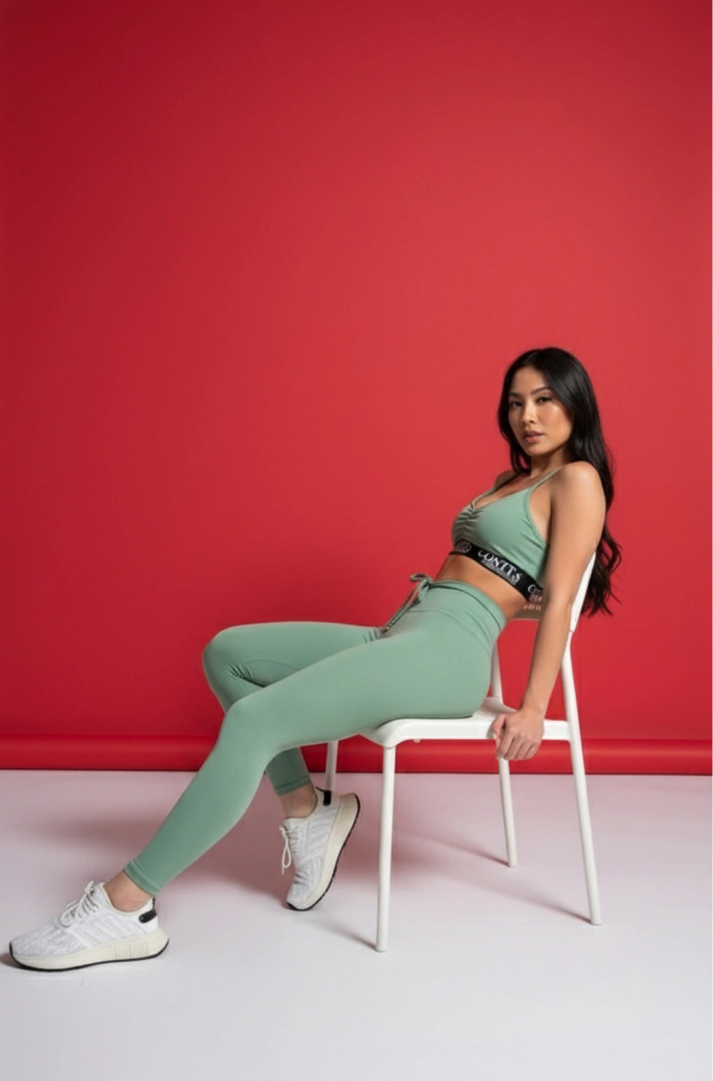 Legging Empina Bumbum de Bolso Verde