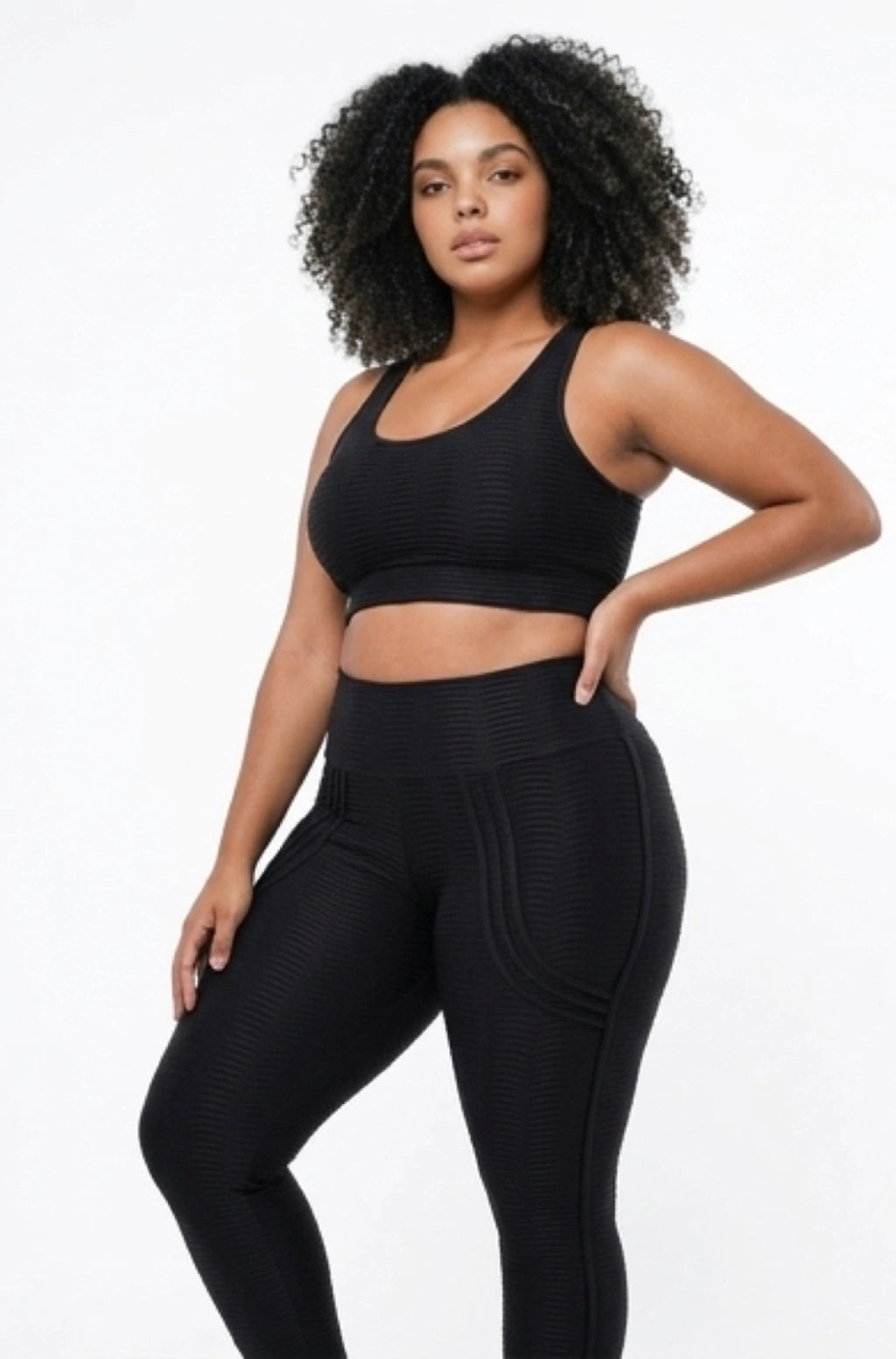 Legging Cintura Alta Modeladora Brocada