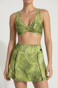 Conjunto short saia e top tulipa