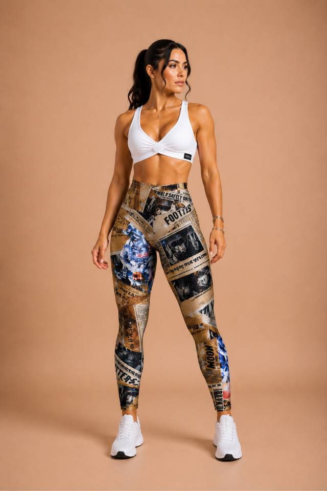 Legging empina bumbum cintura alta space