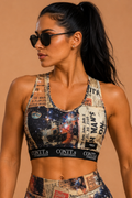 Top regata com elástico space