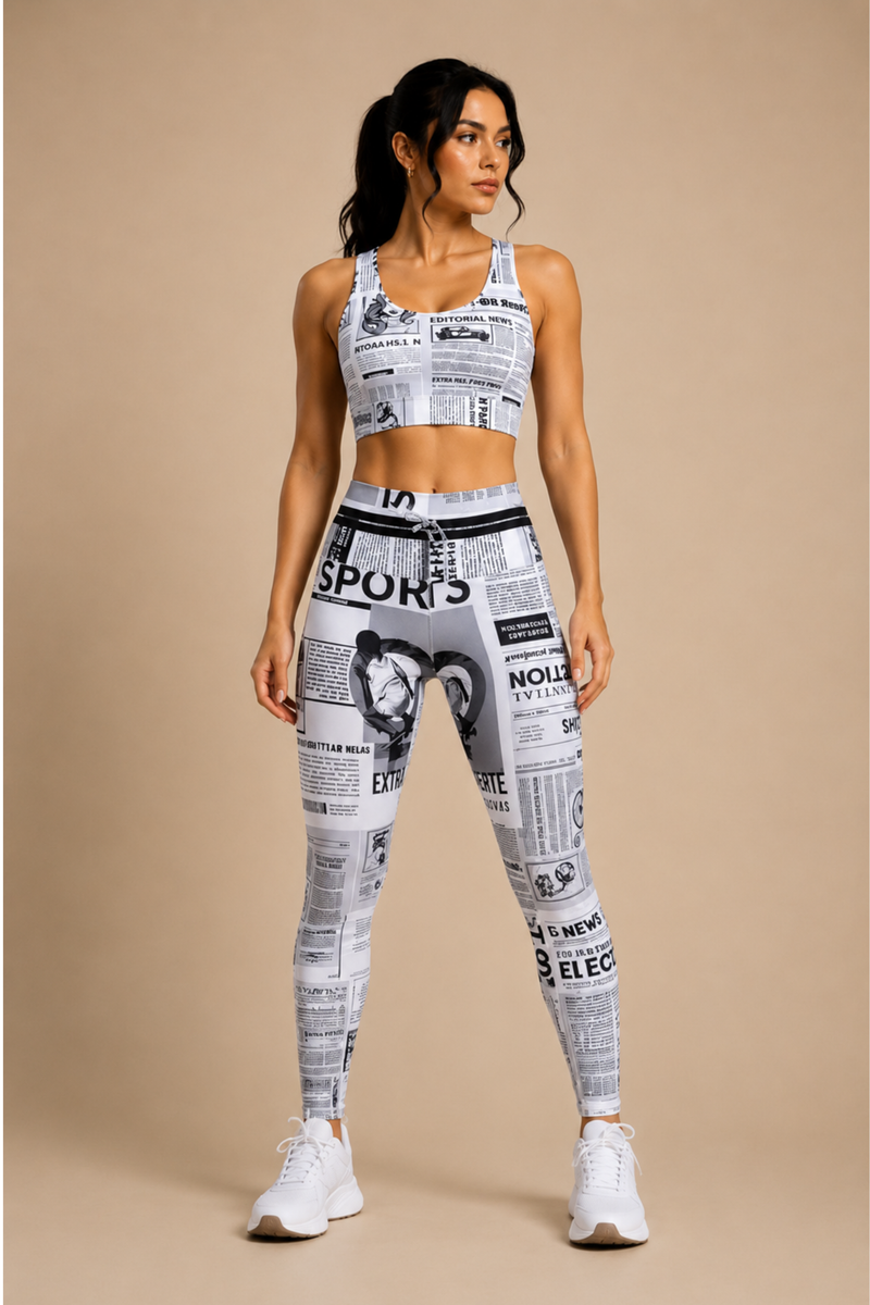 Legging empina bumbum newspaper exclusiva